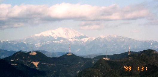 冬の「御嶽山」